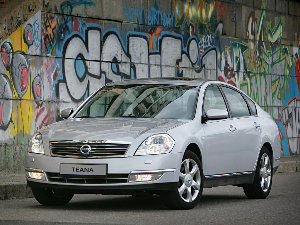 Коврики текстильные для Nissan Teana I (седан / J31) 2002 - 2008