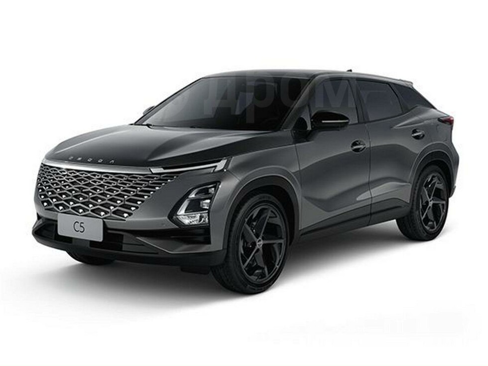 Коврики текстильные "Стандарт" для Omoda C5 I (suv / Рестайлинг) 2023 - Н.В., черные, 3шт.