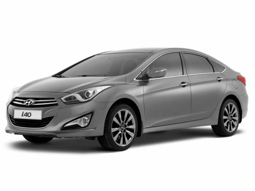 Коврики текстильные "Комфорт" для Hyundai i40 I (седан / VF) 2011 - 2015, черные, 5шт.