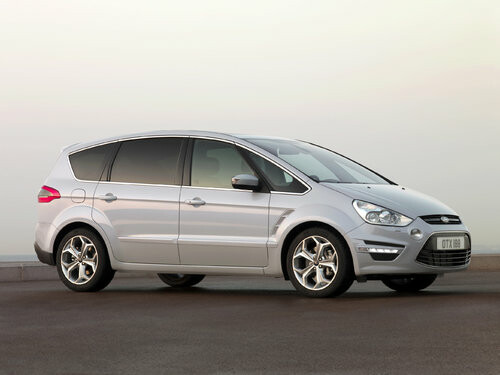 Коврики текстильные "Классик" для Ford S-Max (минивэн) 2010 - 2015, черные, 4шт.