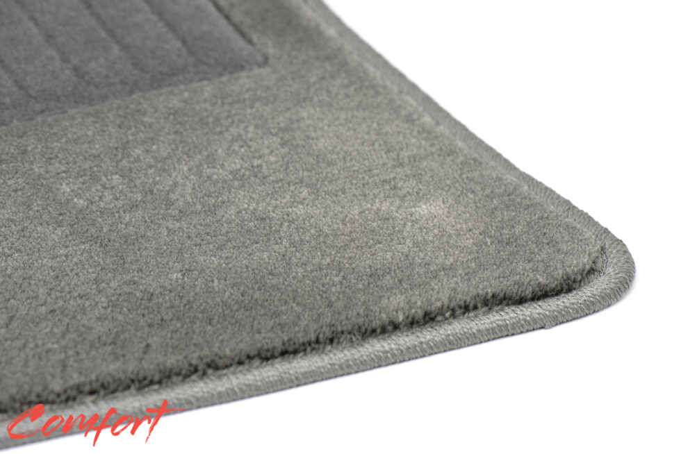 Коврики текстильные "Комфорт" для Lexus NX200 I (suv / ZGZ10, ZGZ15) 2014 - 2021, серые, 5шт.