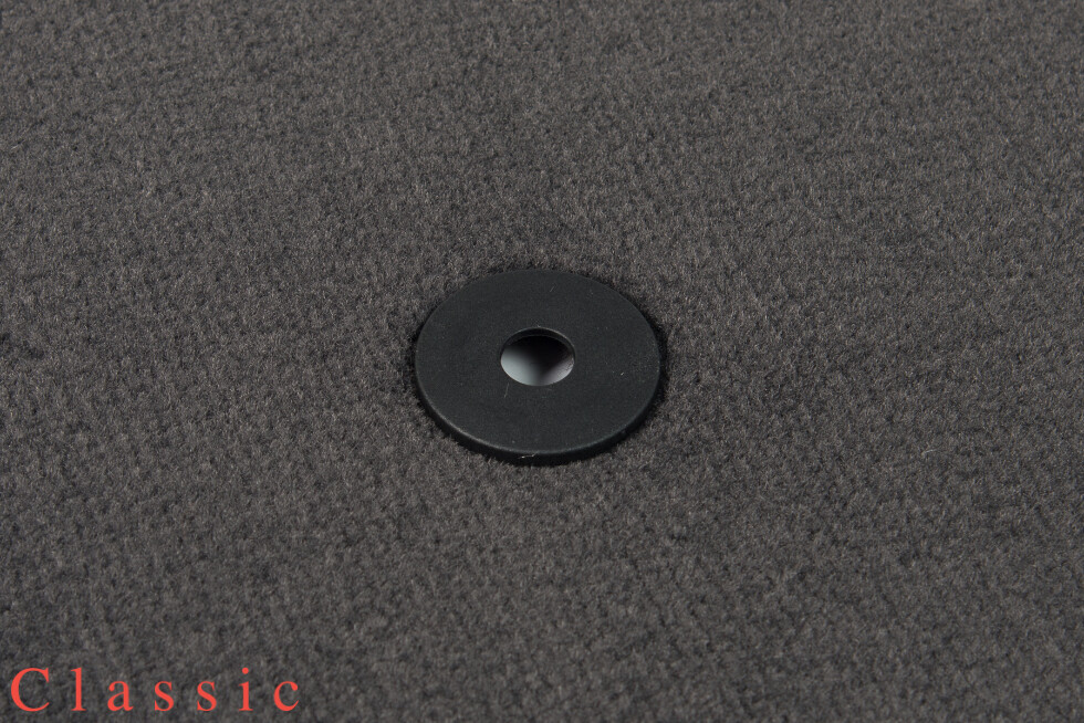 Коврики текстильные "Классик" для Skoda Octavia III (лифтбек / A7) 2012 - 2017, темно-серые, 5шт.